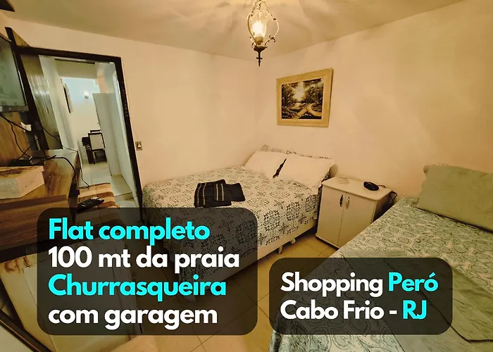 Flat Ao Lado Shopping Pero Andando Praia Cabo Frio